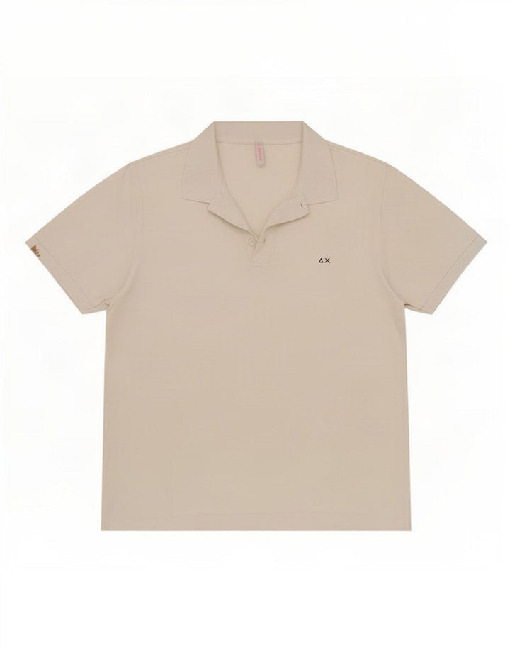 Męska koszulka polo Sun68 2XL, biała bawełna