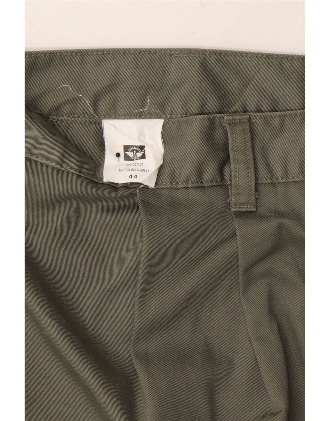 DOCKERS Mens Khakis Pegged Chino Shorts W44 2XL Grey Cotton Vintage Dockers and Second-Hand Dockers from Messina Hembry 