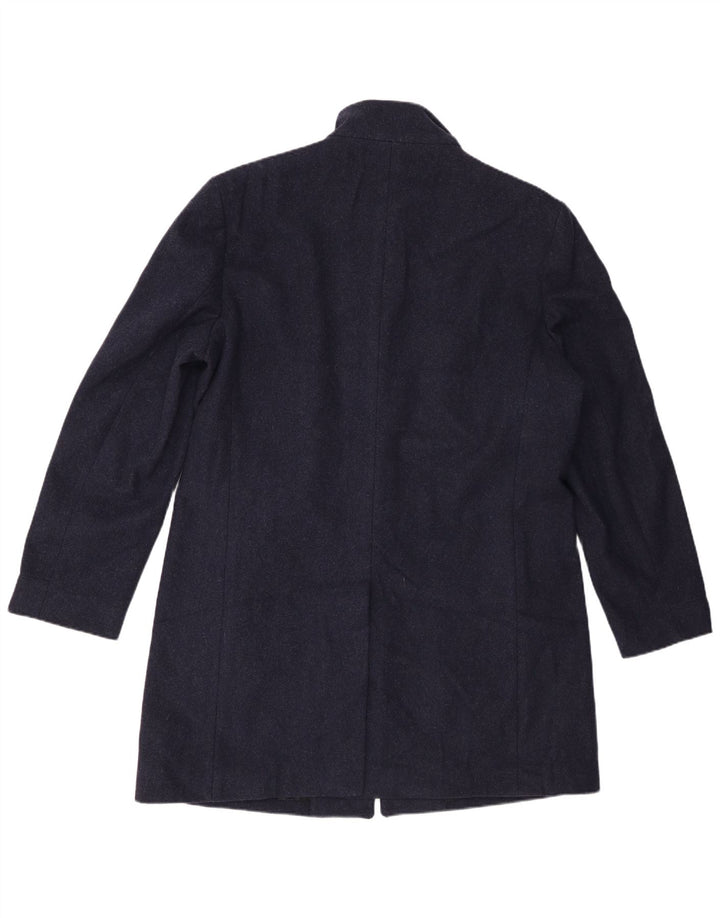Marks & Spencer Płaszcz męski UK 42 XL, granatowy, wełniany