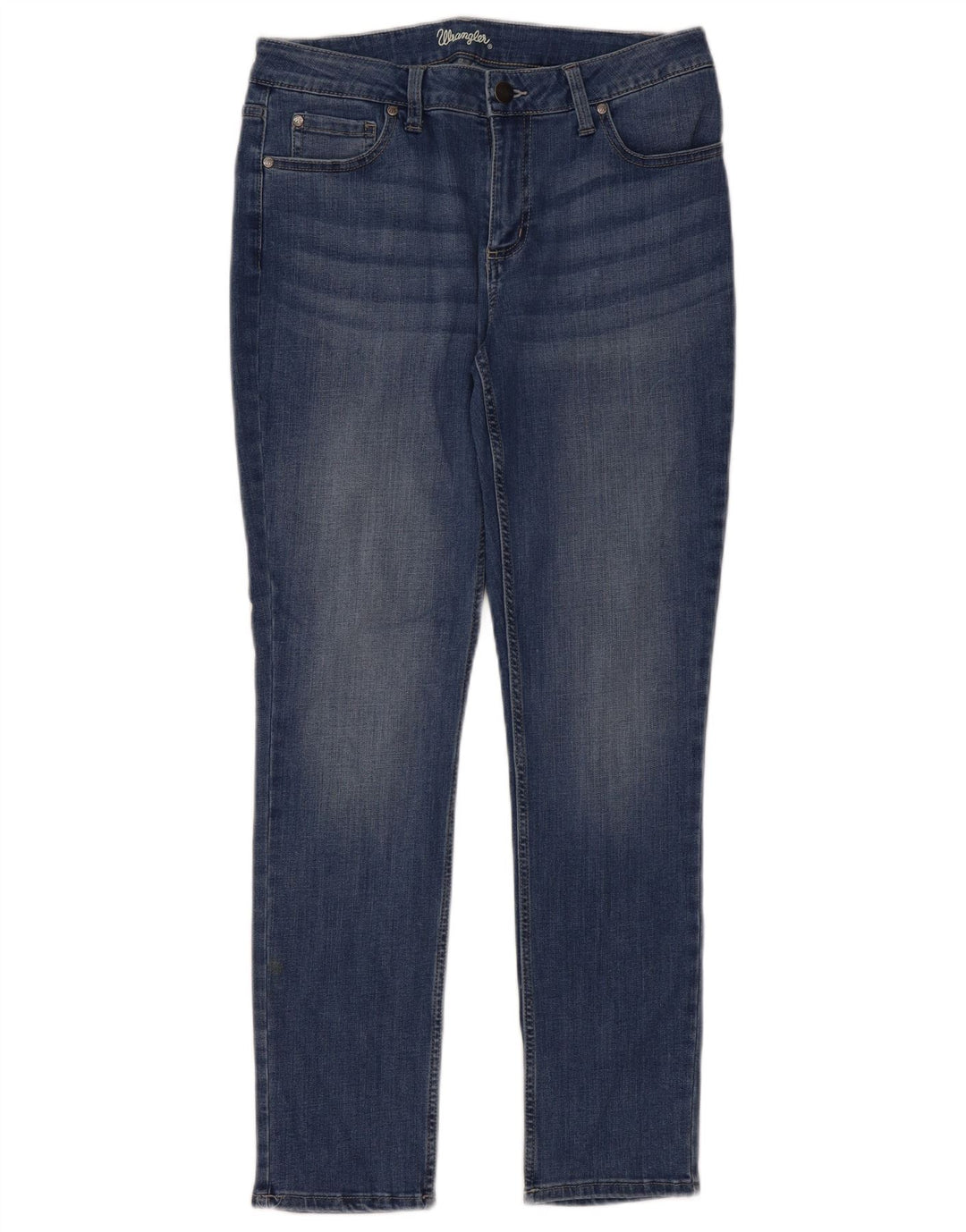 Damskie jeansy Wrangler US 10 Large W30 L29 Niebieskie bawełniane
