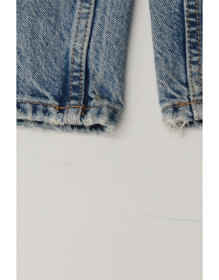 Damskie jeansy zwężane ZARA EU 34 2XS W24 L26 Niebieskie bawełniane