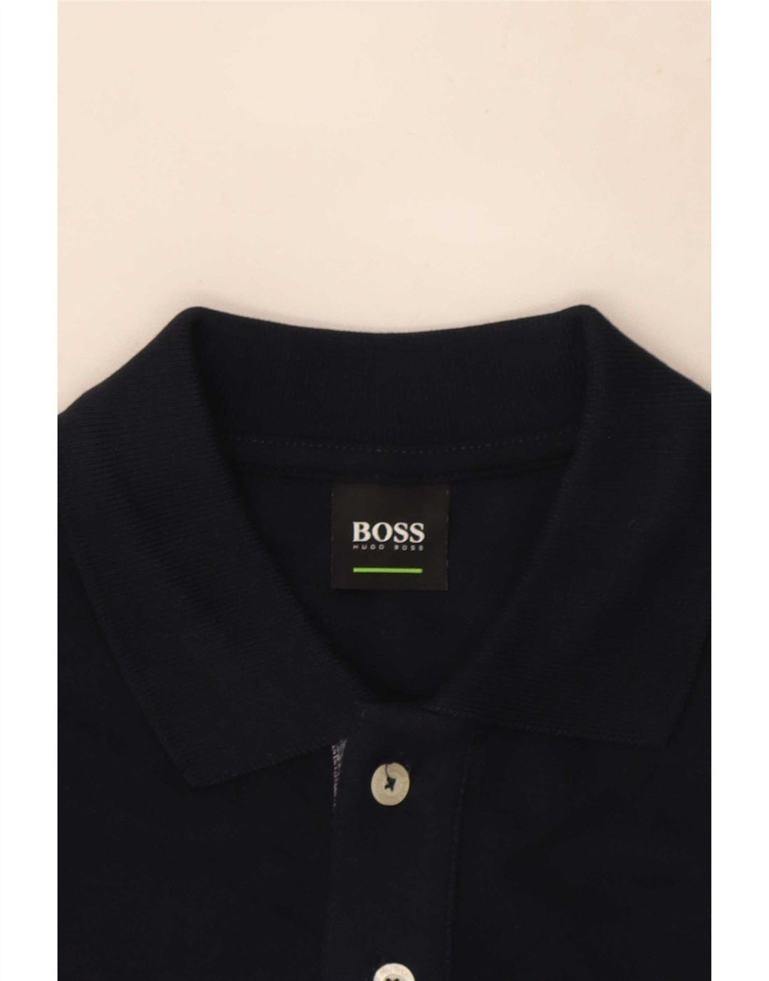 Męska koszulka polo Hugo Boss, średni kolor granatowy