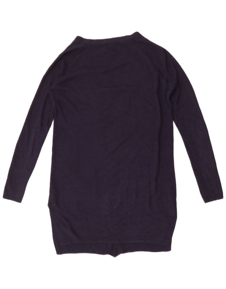 Sweter damski Marks & Spencer Longline Cardigan UK 14, średni granatowy