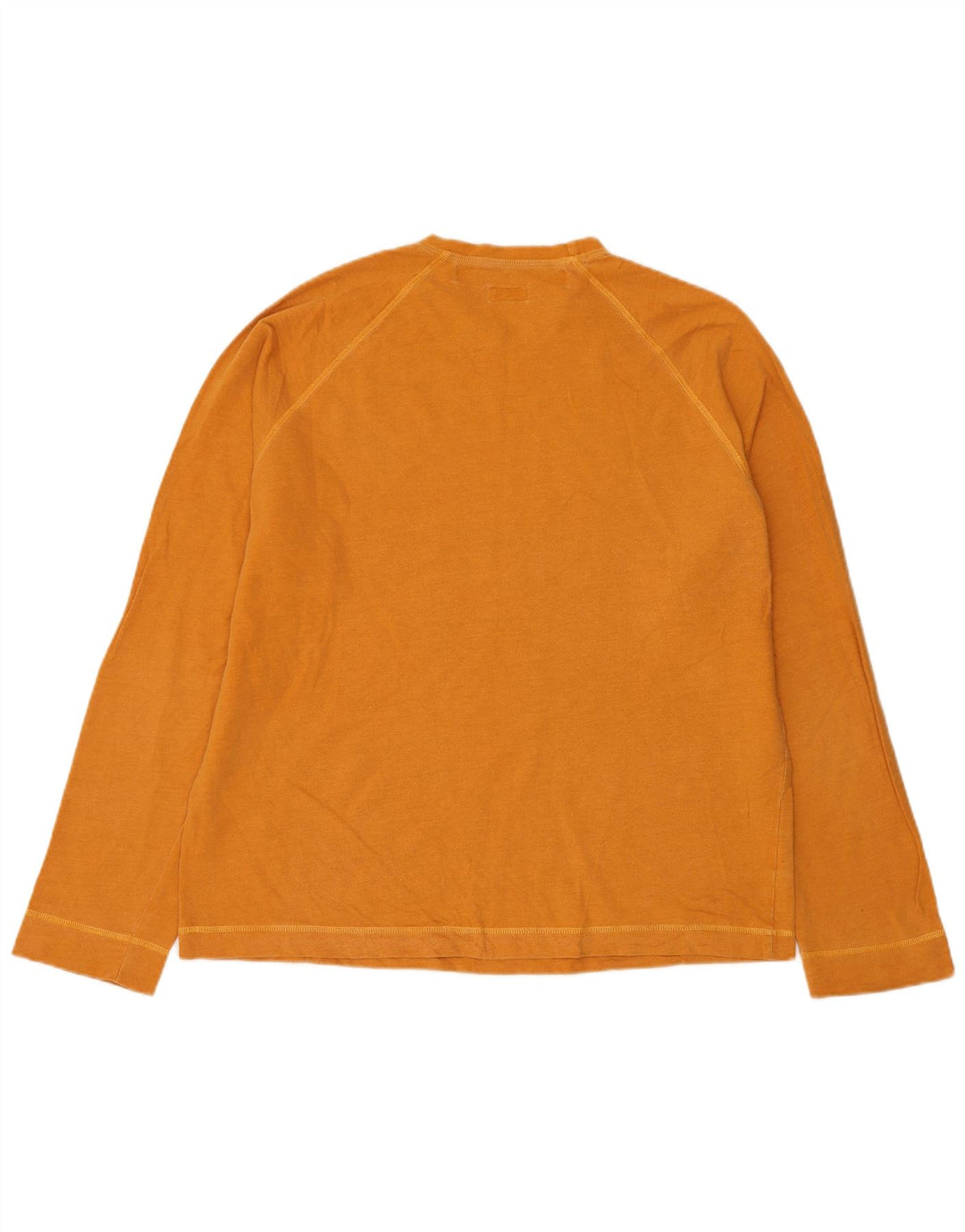 STEFANEL Bluza Męska Sweter XL Pomarańczowa Bawełniana