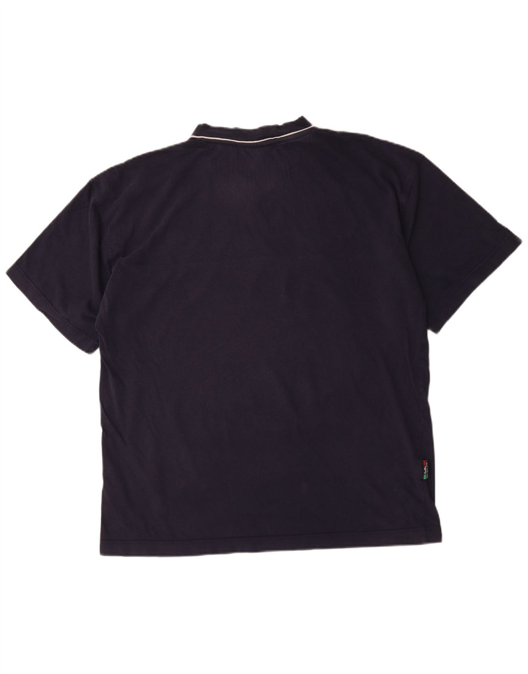 T-shirt męski Lotto, duży, bawełniany, granatowy