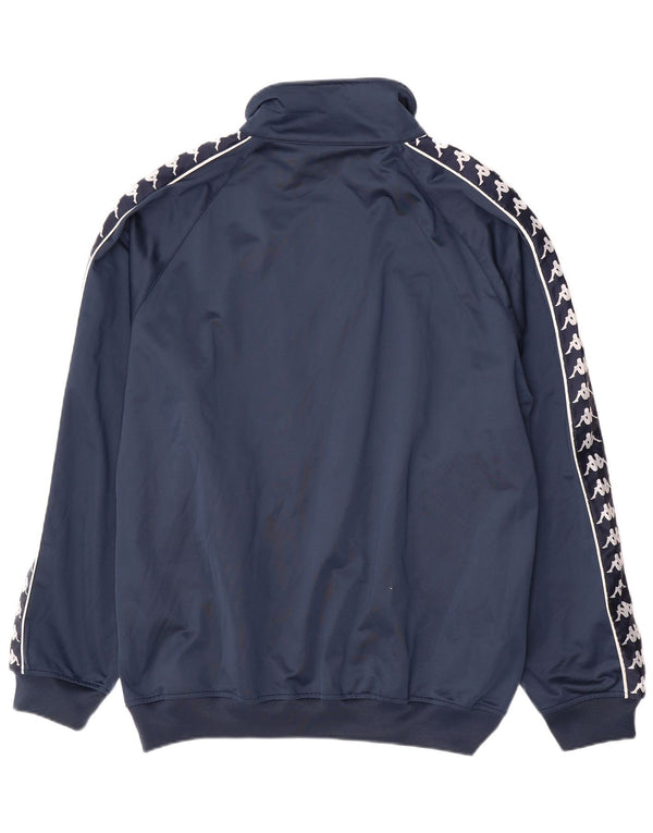 Męska kurtka dresowa KAPPA z grafiką 2XL w kolorze granatowym