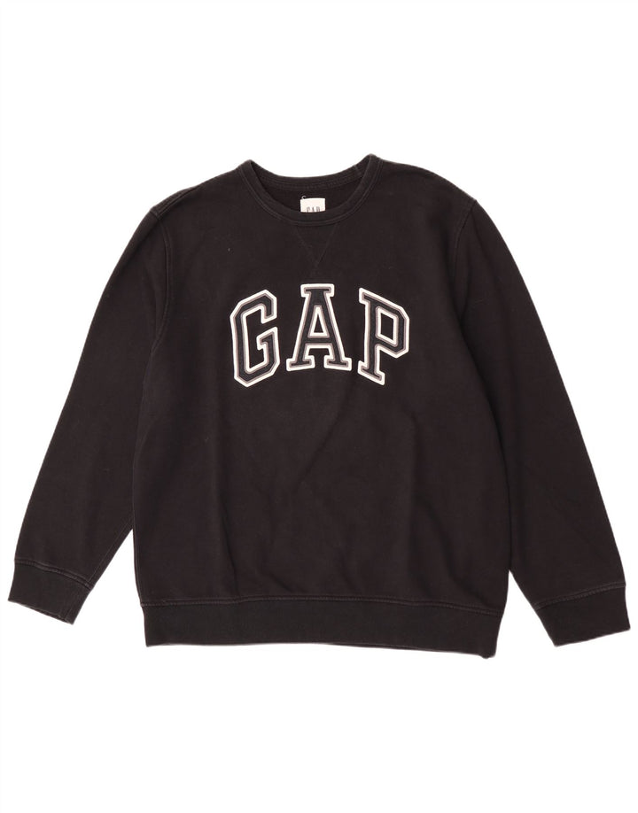 Męska bluza z grafiką Gap XL, czarna, bawełniana