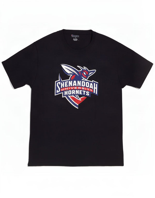 Męski T-shirt Champion z grafiką, duży, granatowy