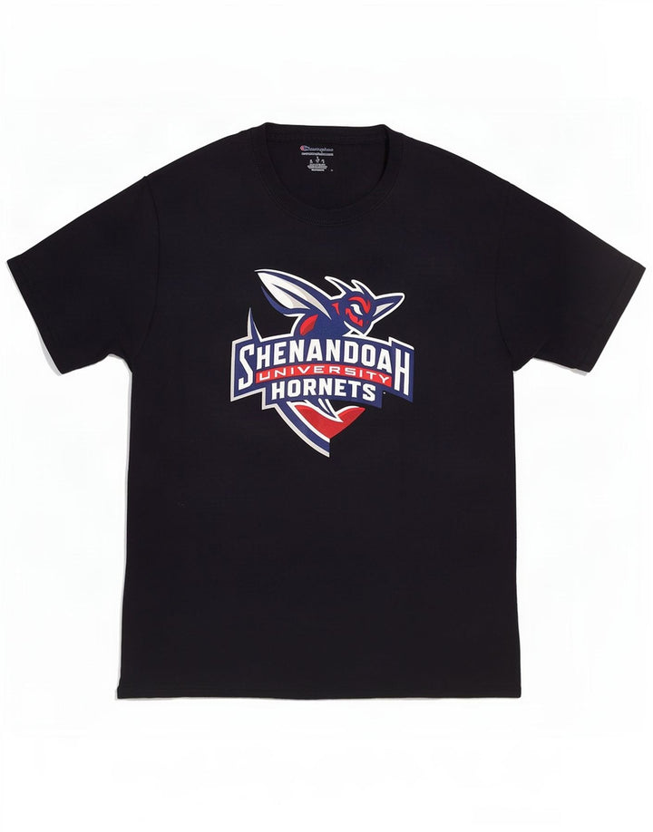 Męski T-shirt Champion z grafiką, duży, granatowy