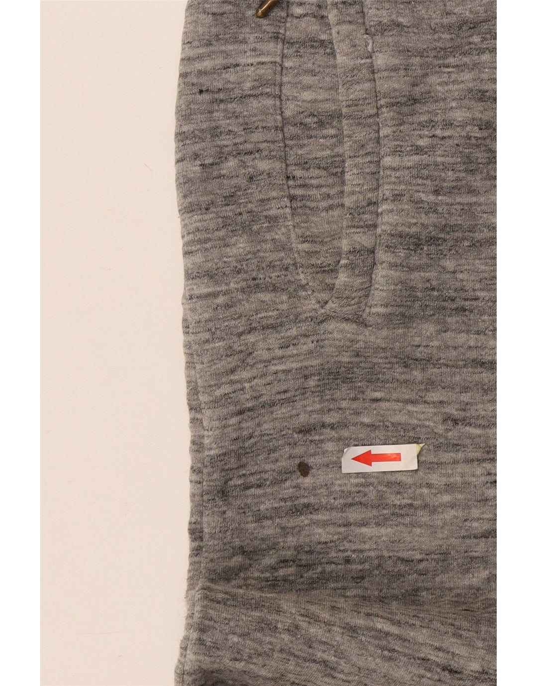 Męskie spodnie dresowe Zara Joggers, średnioszare, nakrapiane