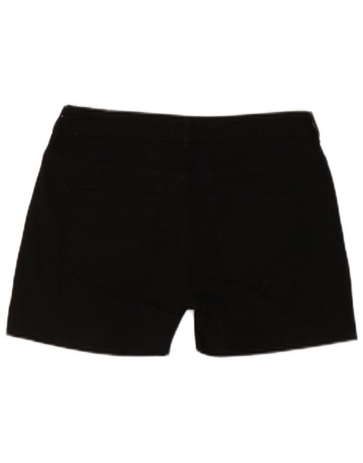 Damskie spodenki jeansowe Fat Face UK 10 Small W27 czarne