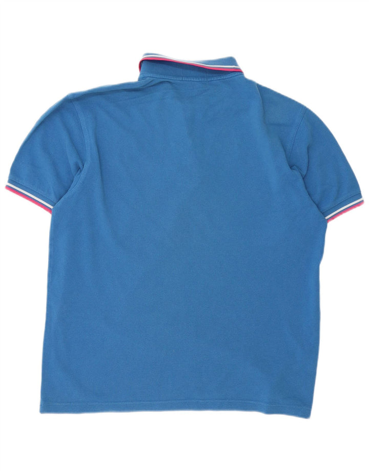 Męska koszulka polo Fred Perry, duża, niebieska, bawełniana