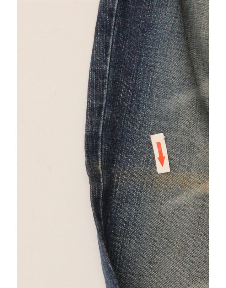 Damskie jeansy LEE Felton Flared W29 L29 Niebieskie bawełniane