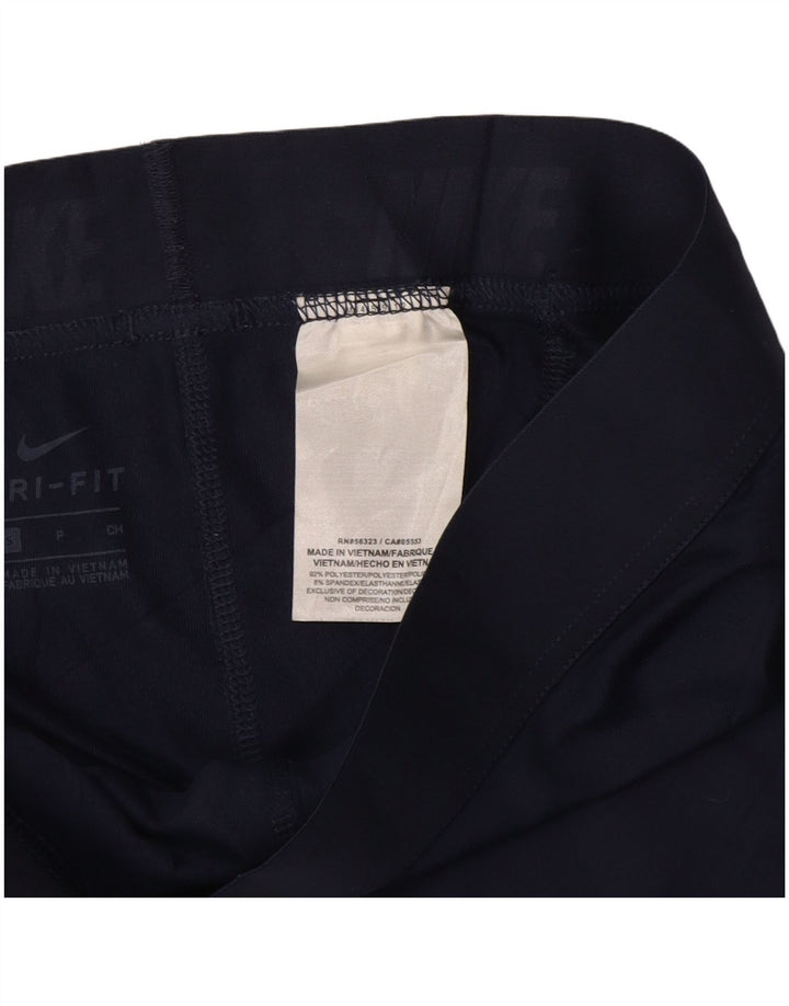 Męskie spodenki sportowe NIKE Dri Fit, małe, granatowe, z poliestru
