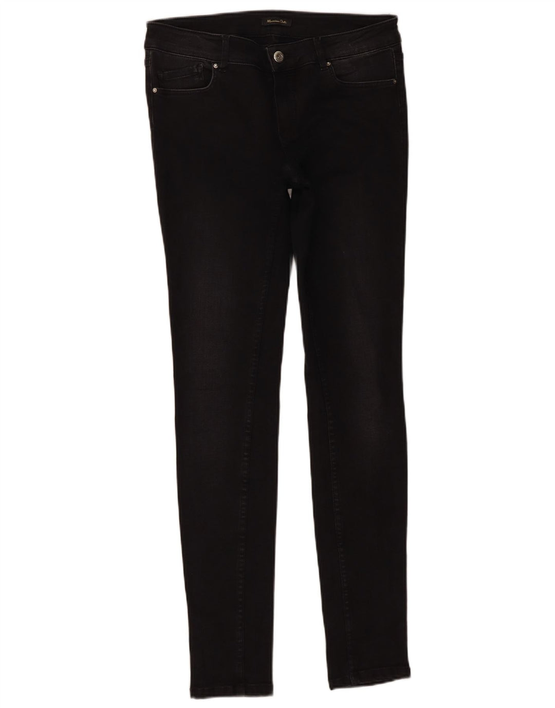 Damskie jeansy Skinny Massimo Dutti EU 38 Small W28 L30 Czarne