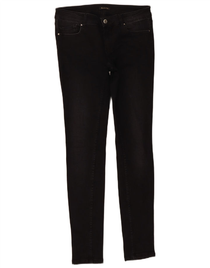Damskie jeansy Skinny Massimo Dutti EU 38 Small W28 L30 Czarne