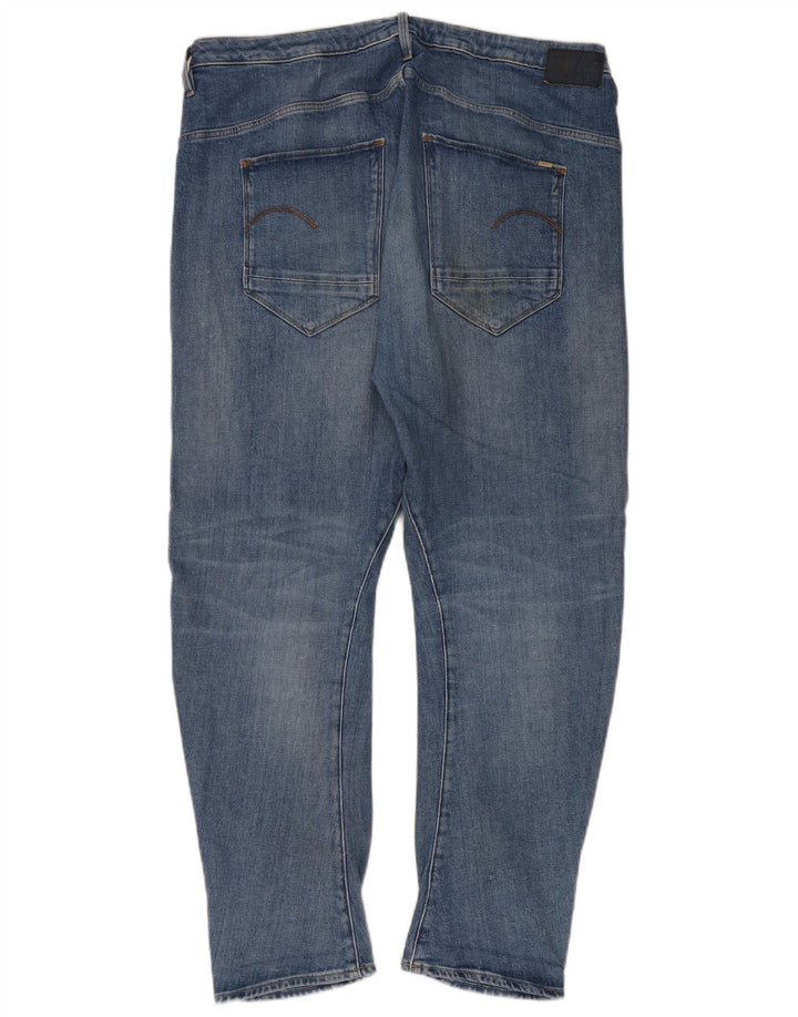 Męskie jeansy slim G-Star W33 L28 Niebieskie bawełniane