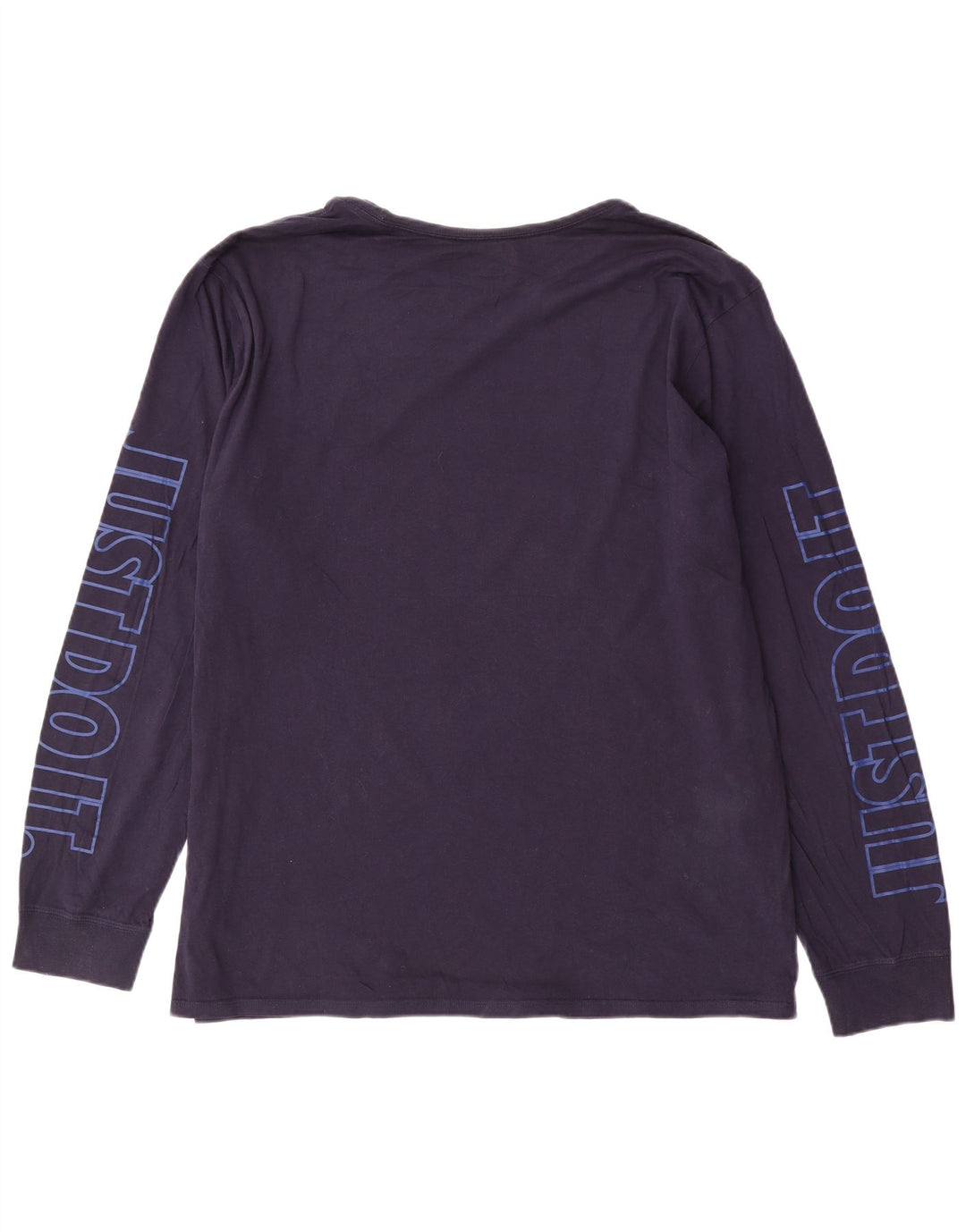 Męski T-shirt z grafiką Nike z długim rękawem, 2XL, granatowy
