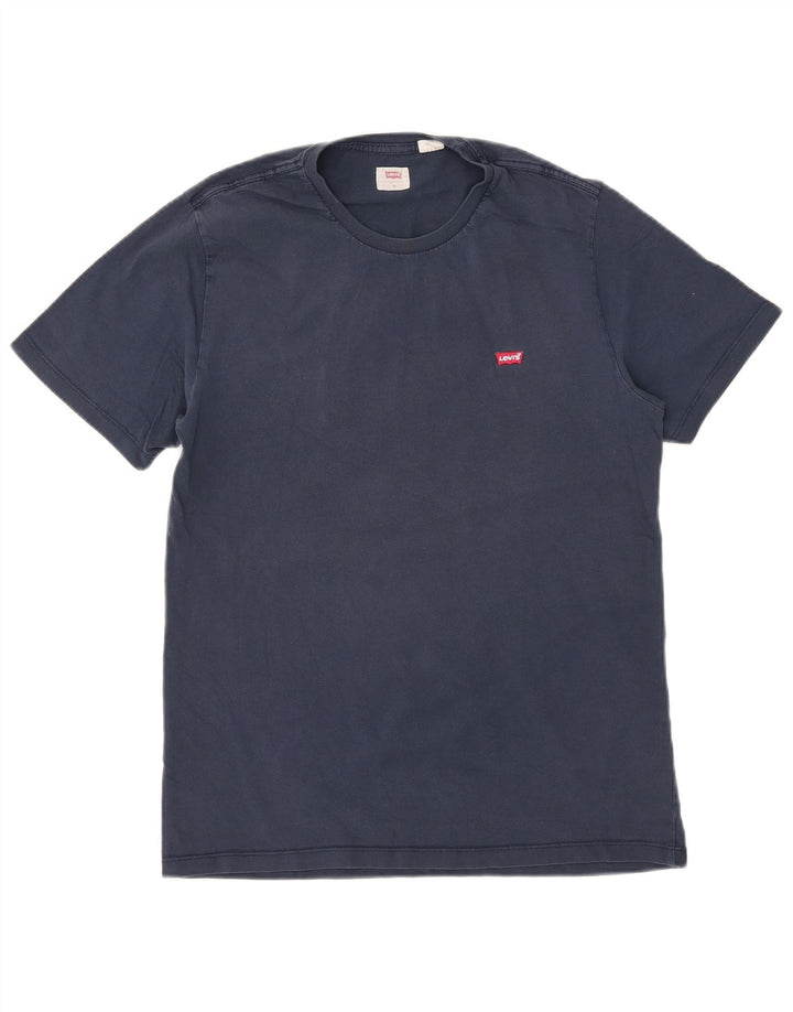 T-shirt męski Levi's Top, średni, granatowy, bawełniany