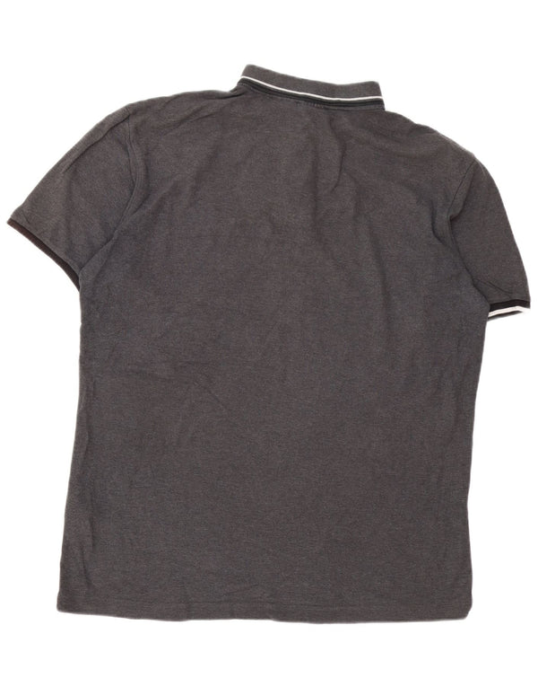 Męska koszulka polo FILA XL, szara, bawełniana