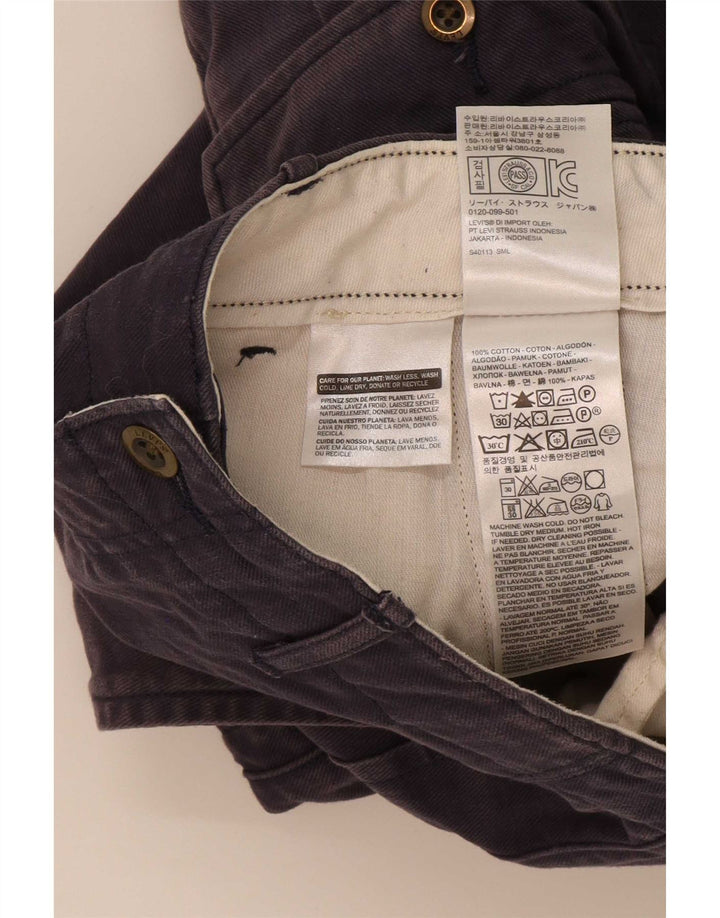 Męskie spodenki cargo Levi's W32 Średni granatowy, bawełniany