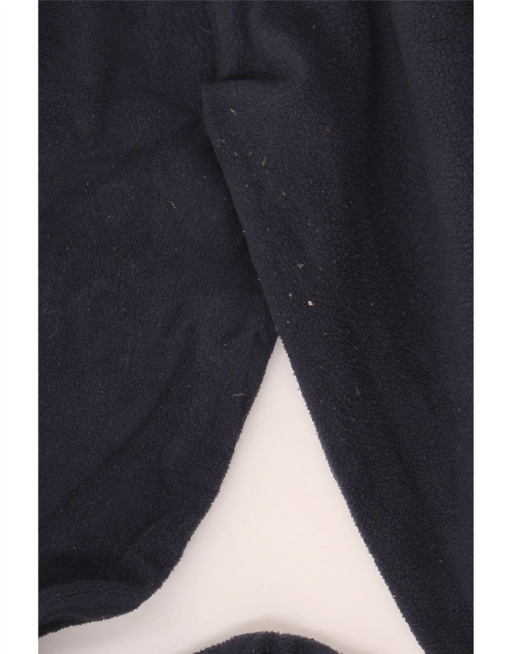 Męski sweter polarowy Mountain Warehouse z zamkiem błyskawicznym, duży, granatowy, poliester