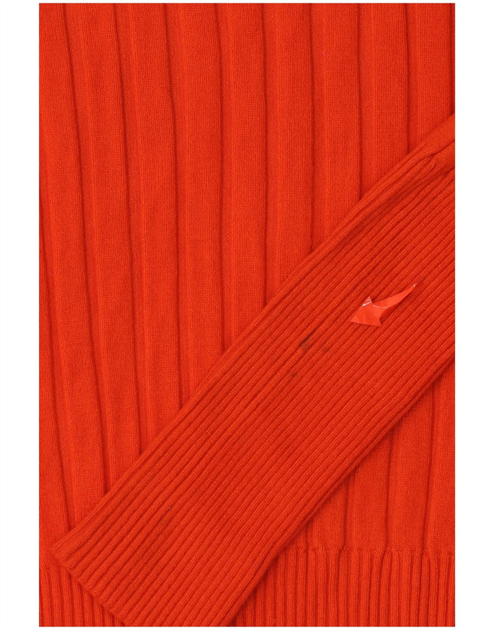 Sweter damski Zara z okrągłym dekoltem UK 12, średni pomarańczowy