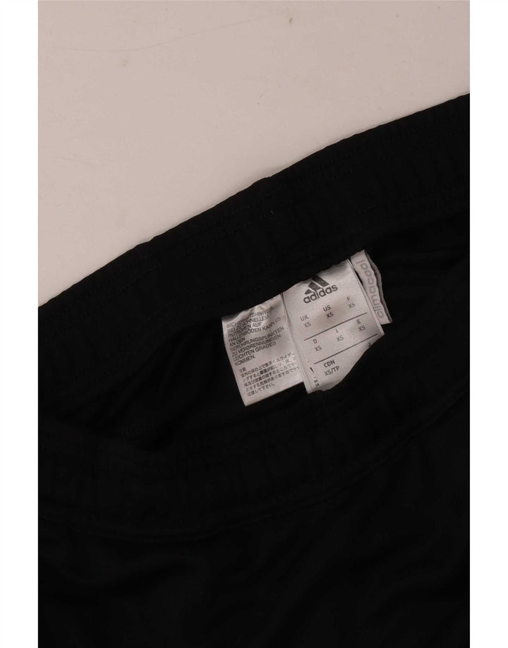 Męskie spodnie dresowe Adidas XS, czarne, poliestrowe