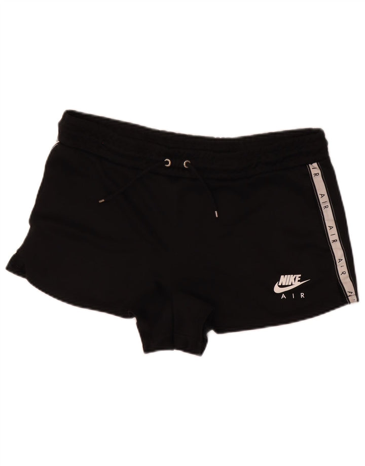 Damskie spodenki sportowe Nike Graphic UK 14, poliester w kolorze średniej czerni
