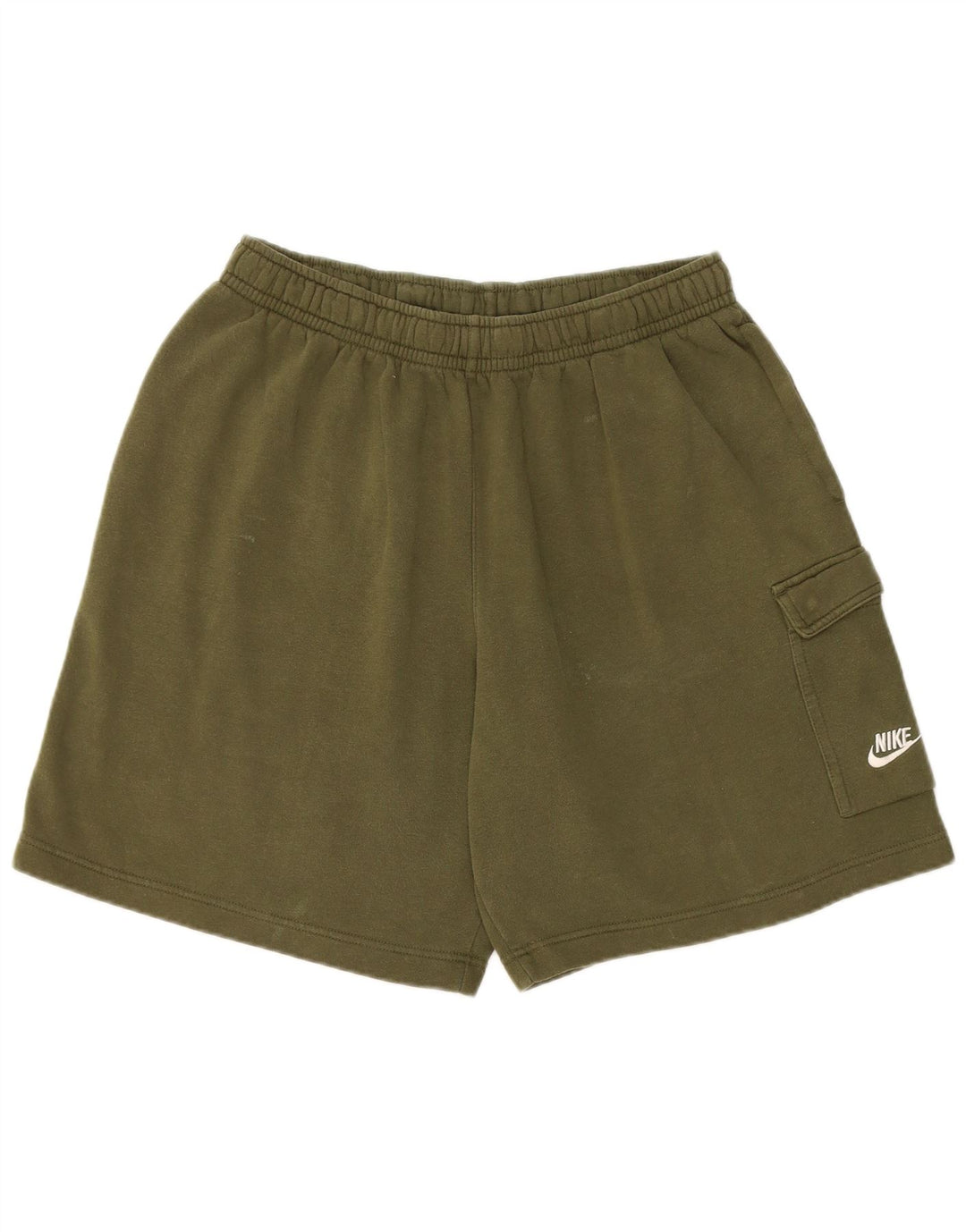 Męskie spodenki sportowe Nike, duże, bawełniane w kolorze khaki