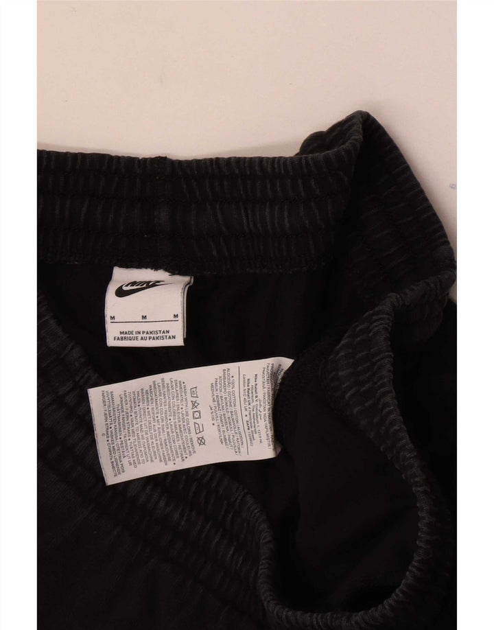 Męskie spodenki sportowe Nike, średniej wielkości, czarne, bawełniane