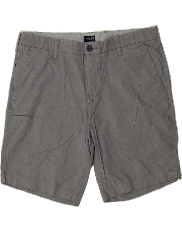DOCKERS Mens Chino Shorts W36 Large Grey Cotton Vintage Dockers and Second-Hand Dockers from Messina Hembry 