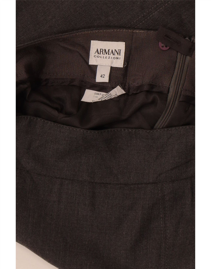 Spódnica ołówkowa Armani Collezioni IT 42 Medium W28 Szara