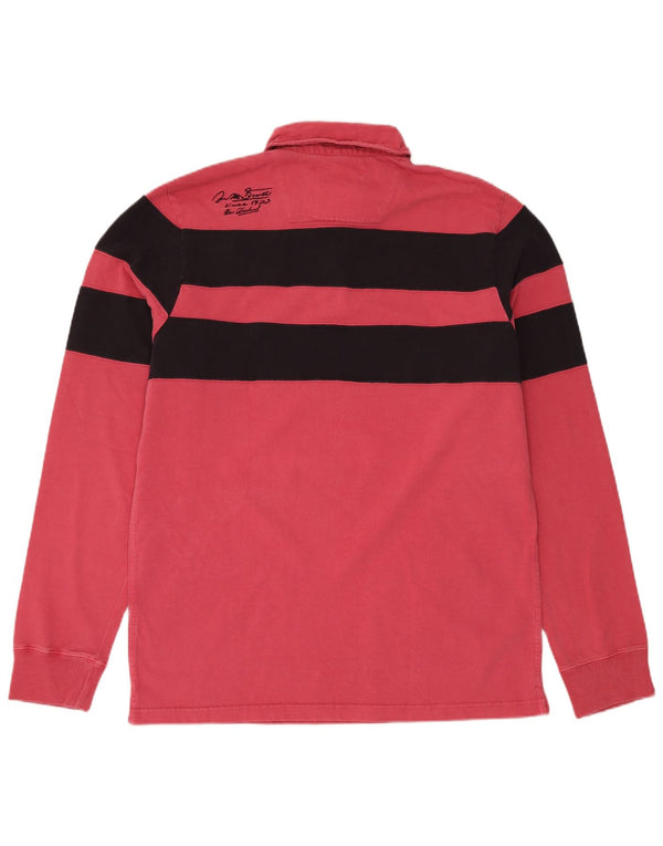 Męska koszulka polo do rugby New Zealand Auckland z grafiką 2XL w czerwone paski