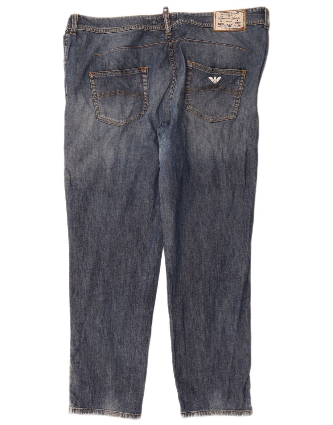 Damskie jeansy Armani Slim W32 L27 Niebieskie bawełniane