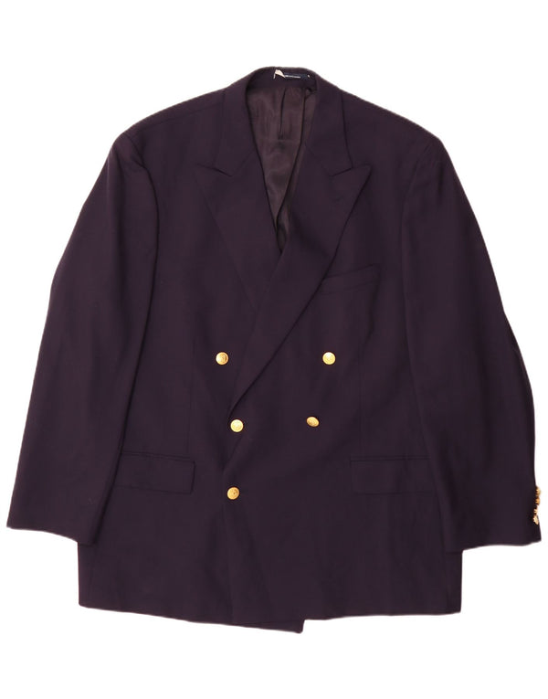 Męska marynarka dwurzędowa Chaps Ralph Lauren UK 42 XL granatowa