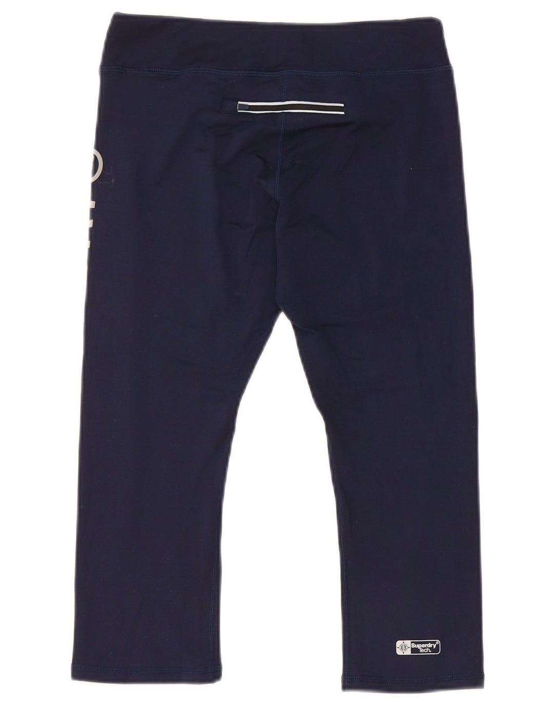 Damskie legginsy Superdry Graphic Capri UK 6 XS Granatowy poliester