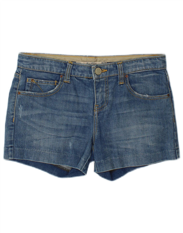 Damskie spodenki jeansowe Zara EU 38 Small W28 Niebieskie