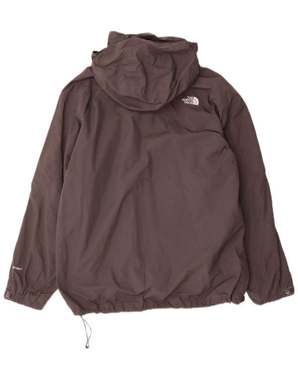 Męska kurtka przeciwdeszczowa z kapturem The North Face UK 42 XL, szary nylon