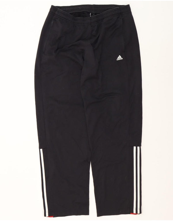 Męskie spodnie dresowe Adidas XL, czarne, poliestrowe