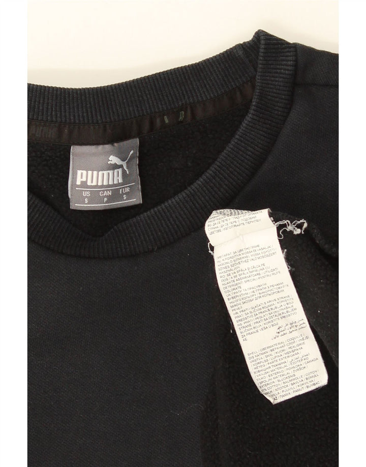 Damski sweter oversize Puma UK 10, mały, czarny, bawełniany