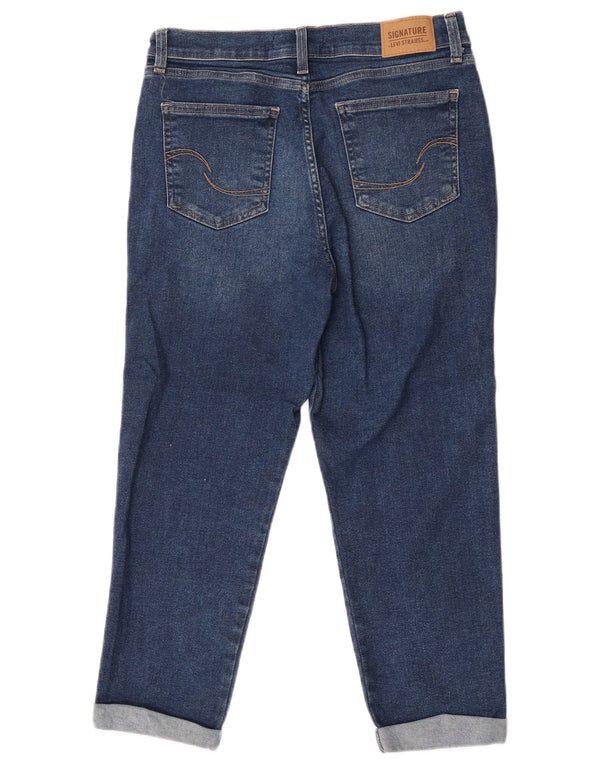 Damskie jeansy Levi's Boyfriend Cropped US 6 Medium W28 L24 Niebieska bawełna