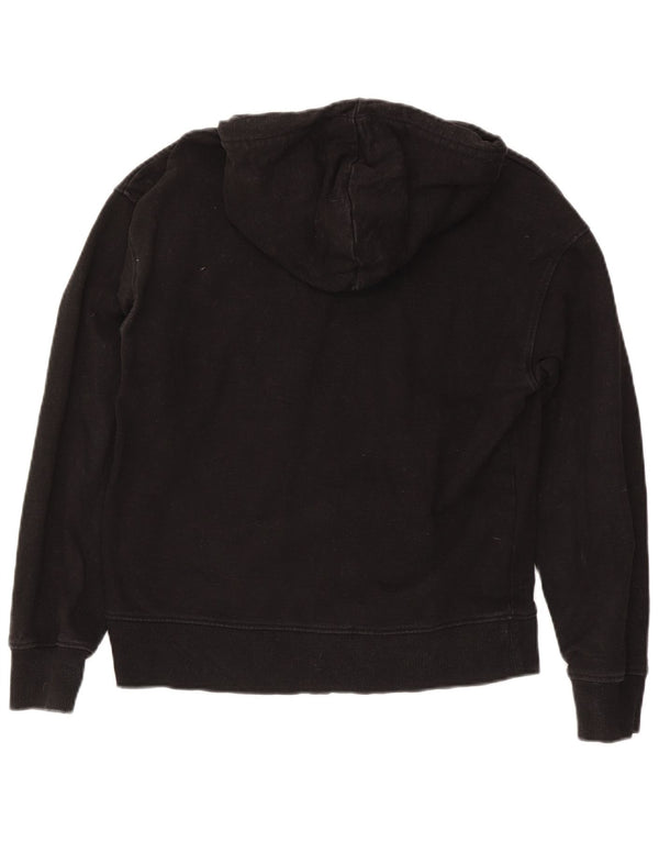 Damski sweter z kapturem Calvin Klein Jeans UK 16, duży, czarny, bawełniany