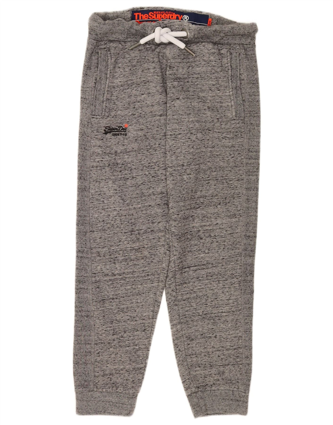 Damskie spodnie dresowe Superdry Joggers UK 12 Medium Grey Flecked