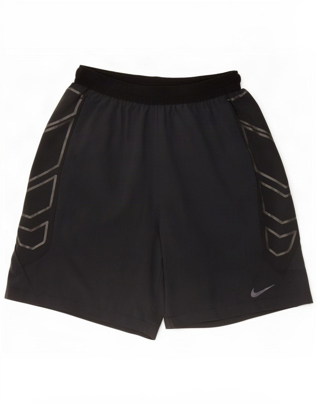 Męskie spodenki sportowe Nike, duże, czarne, poliestrowe