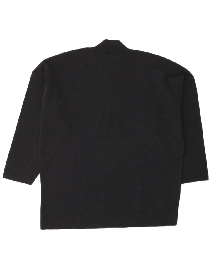 Arnaud & Thierry Gillier Damski sweter z golfem UK 14 Medium Bla