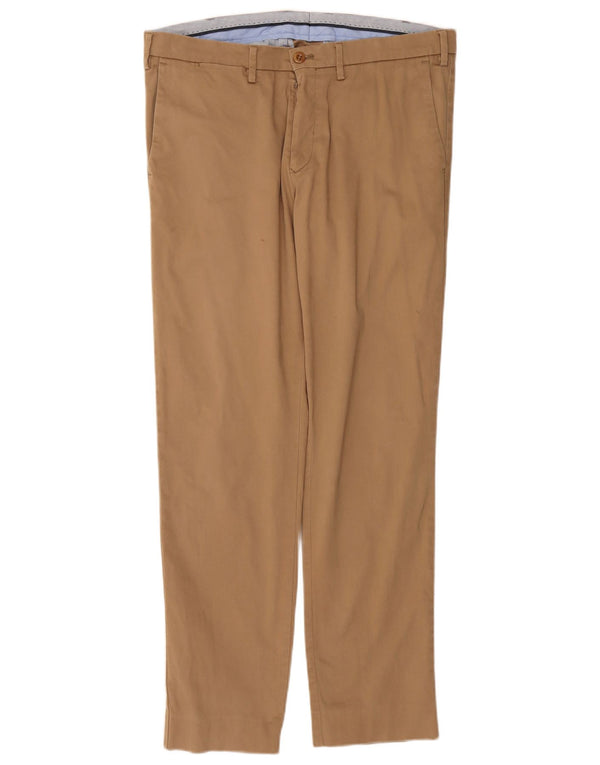 Męskie spodnie typu slim chino Gant IT 52 XL W35 L31 beżowa bawełna