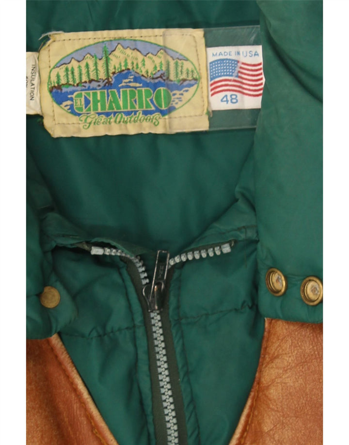 Męska ocieplana kurtka Charro IT 48 w kolorze średniej zieleni