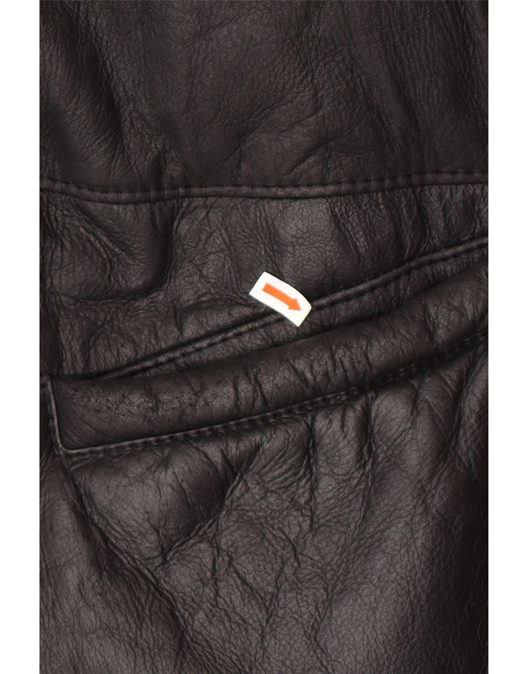 VINTAGE damski płaszcz oversize z owczej skóry UK 16, duży czarny