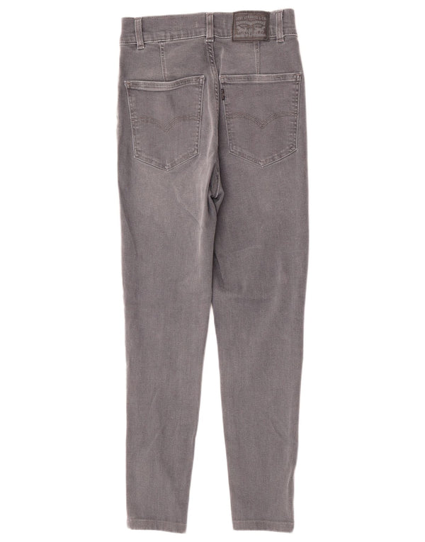 Damskie jeansy Levi's Mile High Super Skinny W27 L28 Szara bawełna